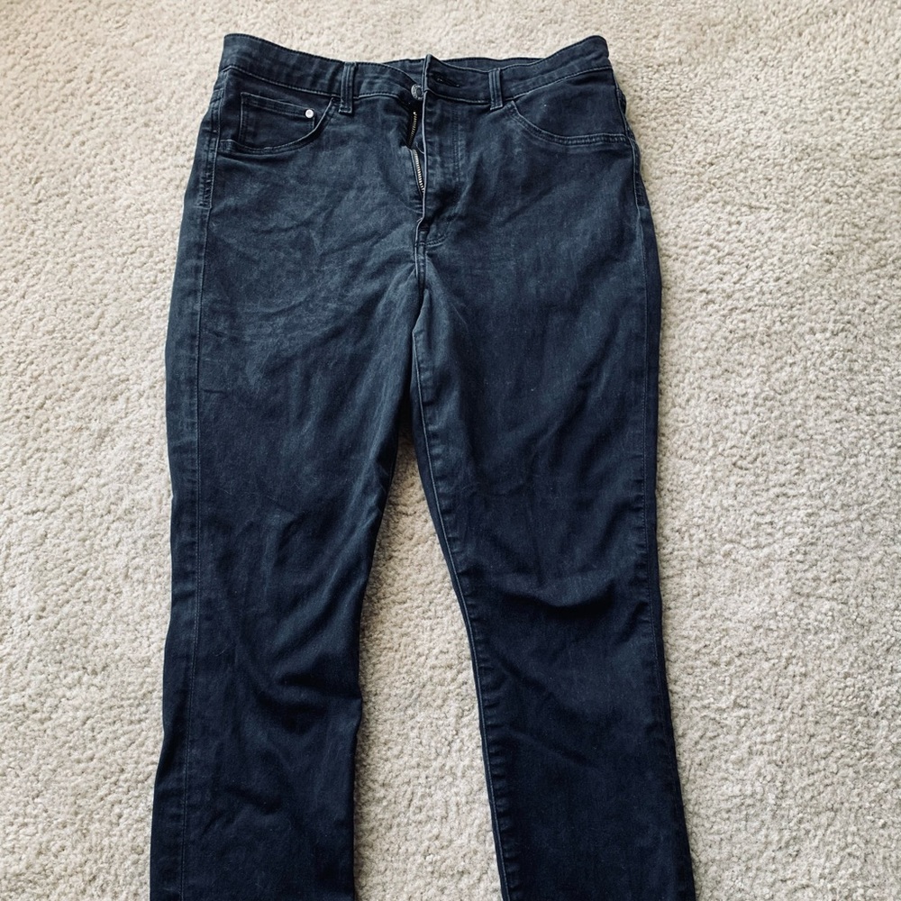 H&M Faded Black Jeans (Jeggings)
